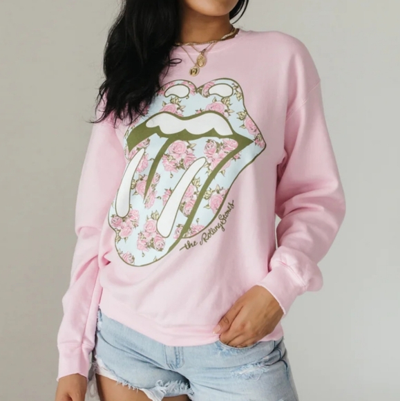 Rolling Stones distressed sweater,  XL - Picture 1 of 7